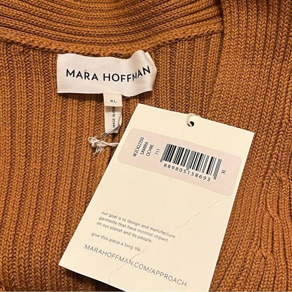 Mara Hoffman Samira Ribbed Knit Midi Sweater Dress NWT - Picture 9 of 12